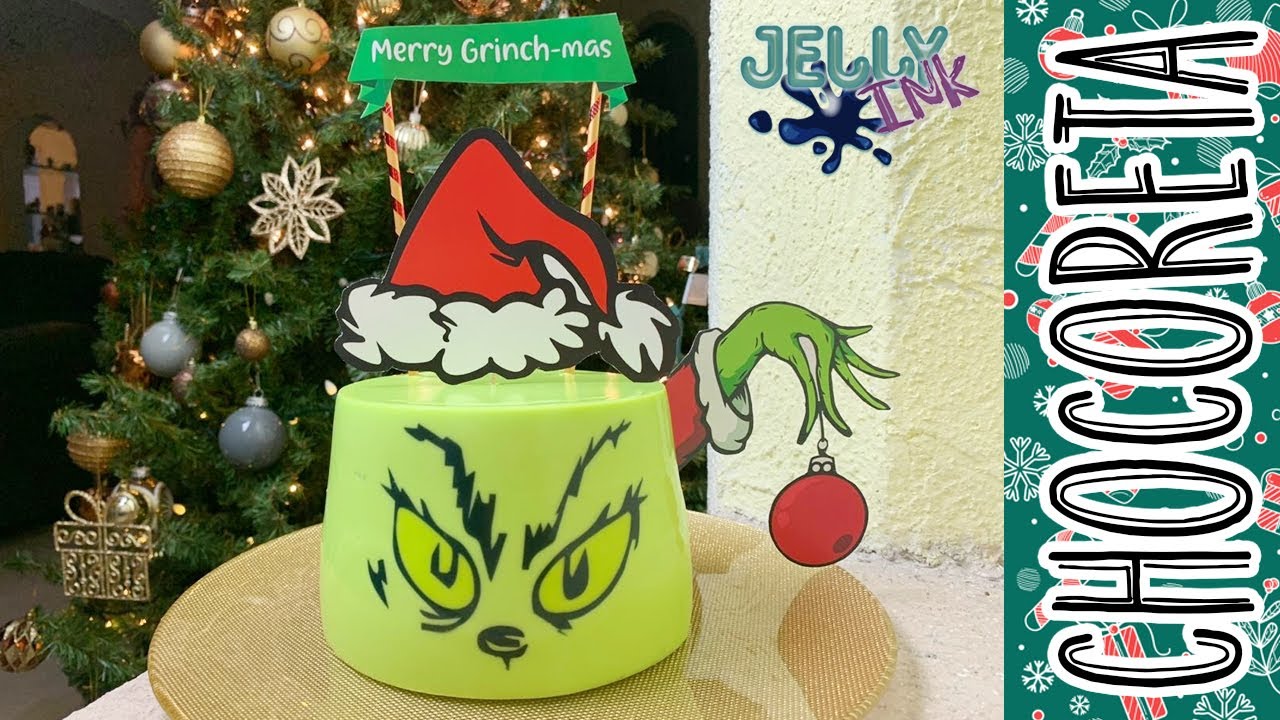 Gelatina de Chocoreta | Grinch | Jelly Ink