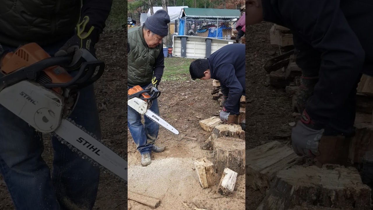 Duo Libano Alejandro Castro Bamaca con 72 a&ntilde;os y todav&iacute;a puedo cortar le&ntilde;a no como antes pero puedo