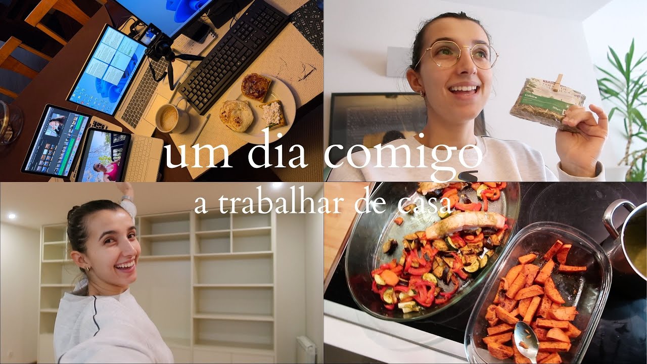Um dia comigo: teletrabalho, as minhas alergias e novidades na casita | vlog
