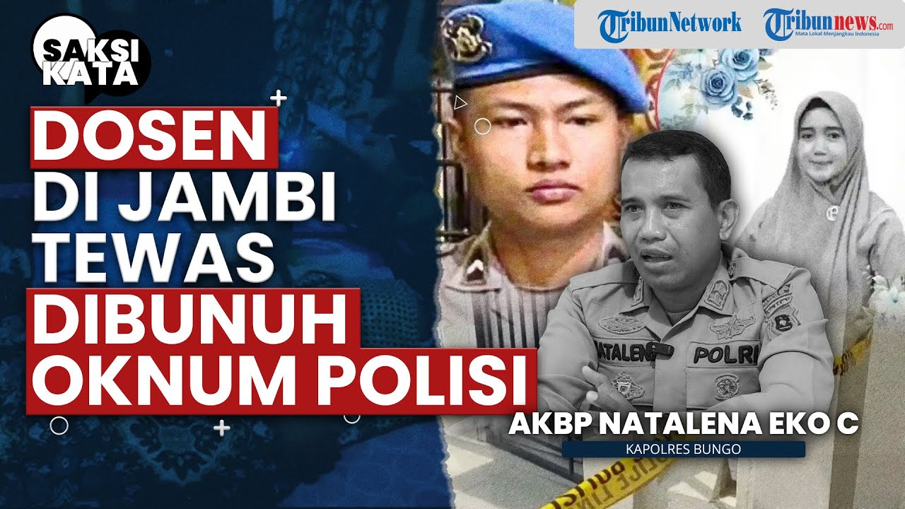 Terungkap! Oknum Polisi Jadi Dalang Pembunuhan Dosen di Jambi, Karier Bripda Waldi Tamat seusai PTDH