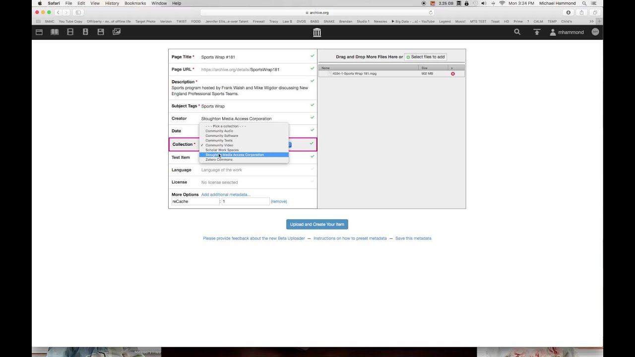 How to Upload to Archive.Org