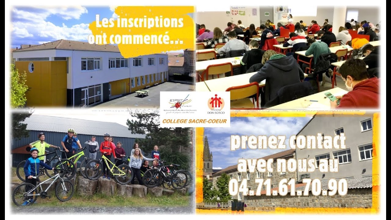 Les inscriptions ont démarré au collège...