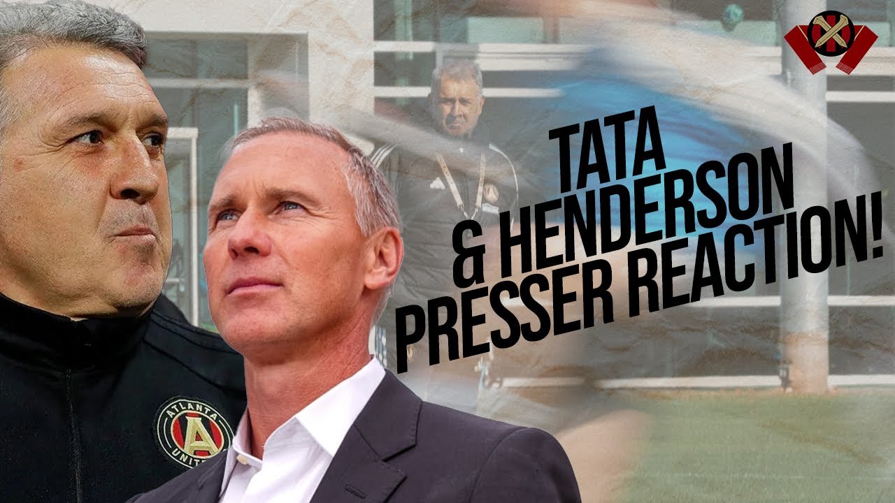Atlanta United's Tata Martino and Chris Henderson MEET THE MEDIA + Edwin Mosquera sale IMMINENT?