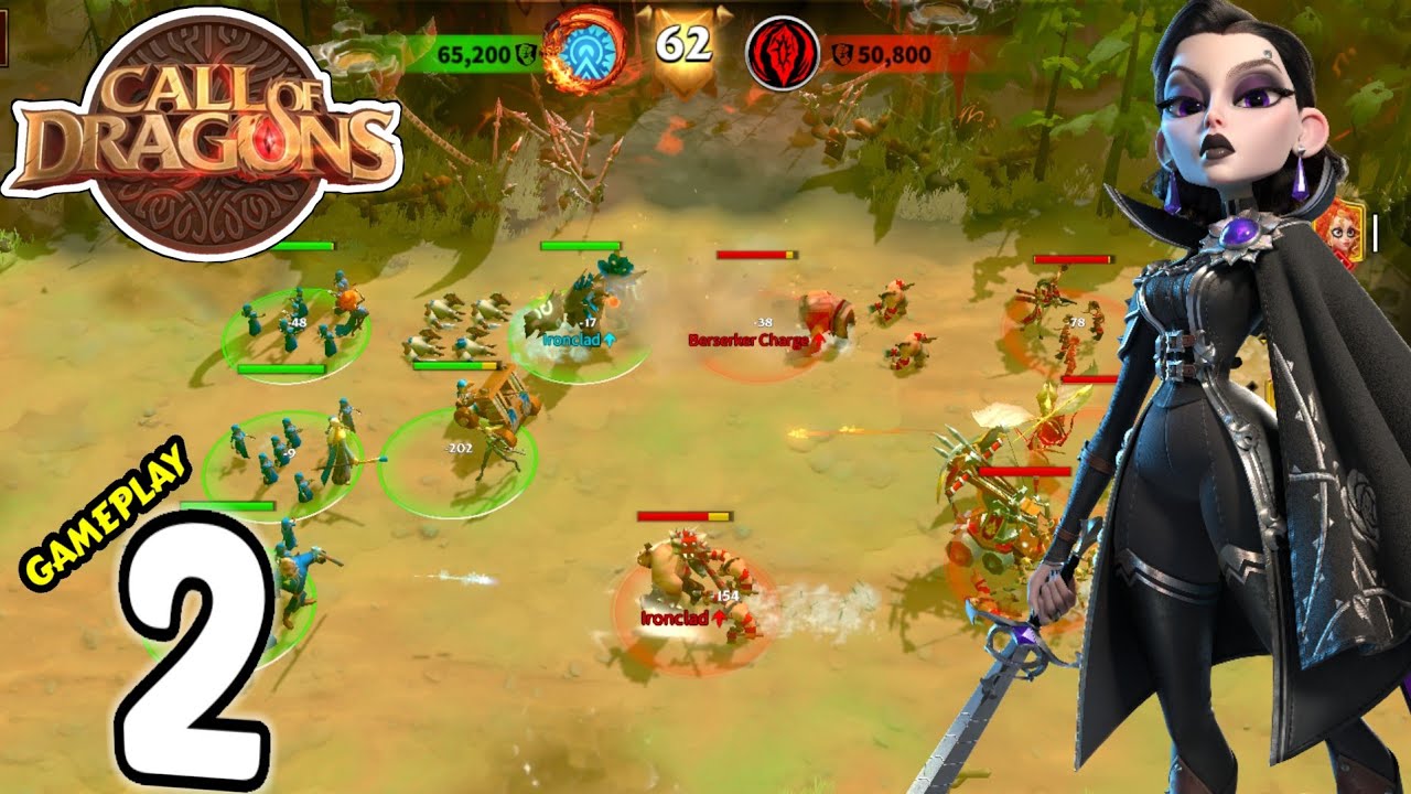 call of dragons - UPGRADES gameplay walkthrough latest update part 2 (android Ios)
