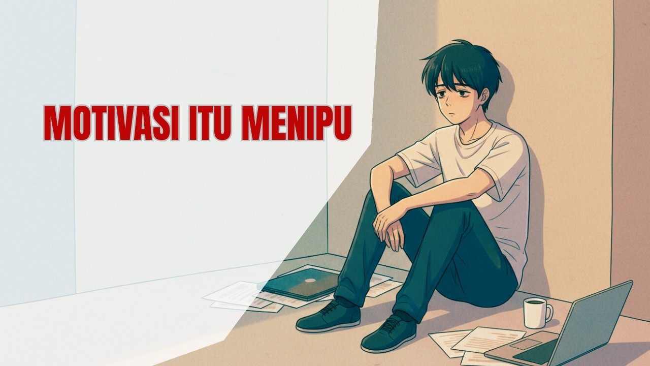 Motivasi Itu Bukan Solusi — Ini Alasan Hidupmu Stuck Bertahun Tahun