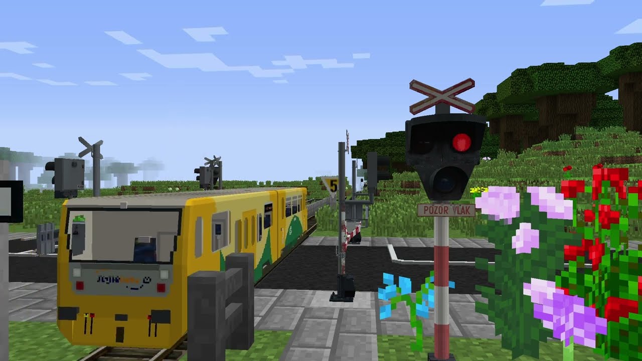 Přejezdy v MINECRAFTU / TRAINCRAFTU #7