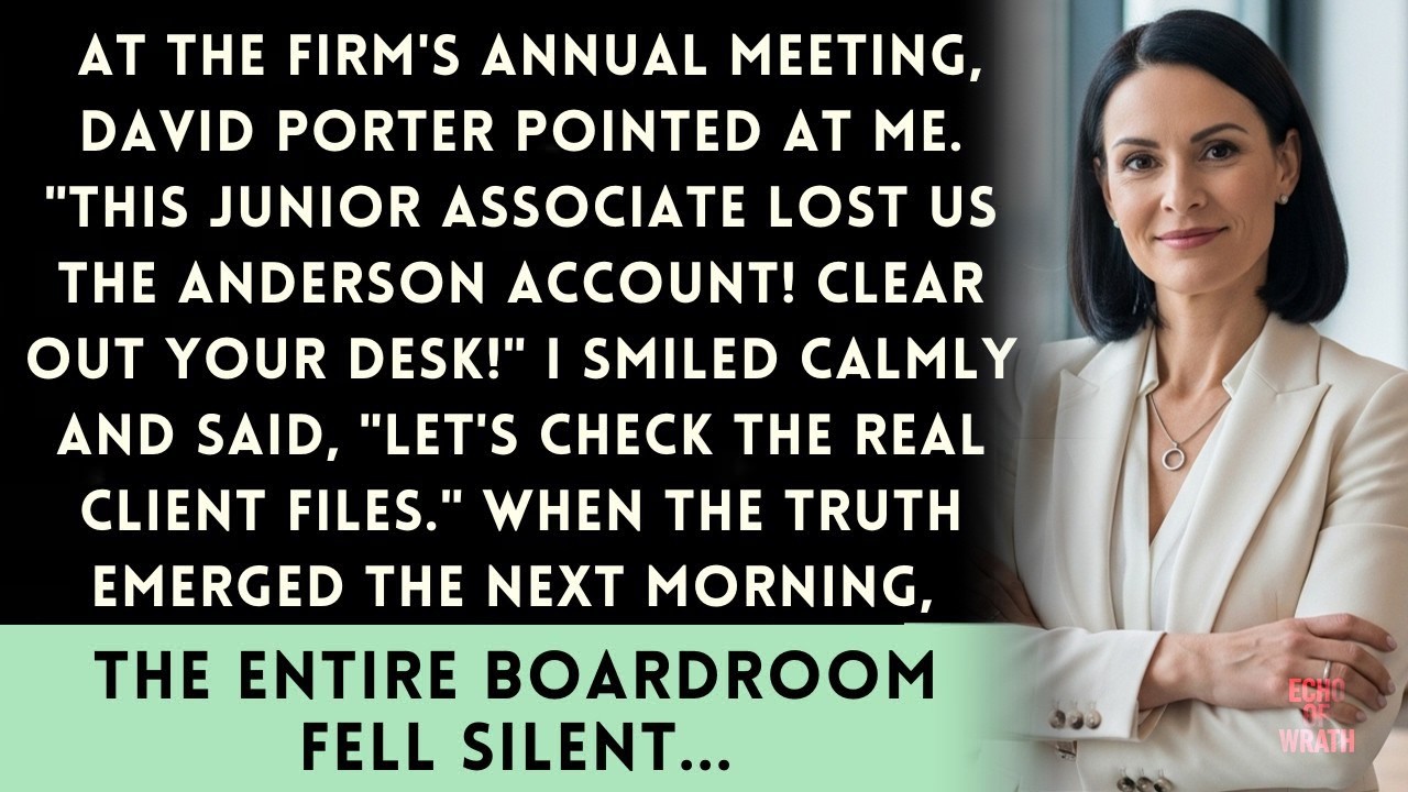 Senior Partner Sabotaged My Career, But His Million-Dollar Client Changed Everything!
