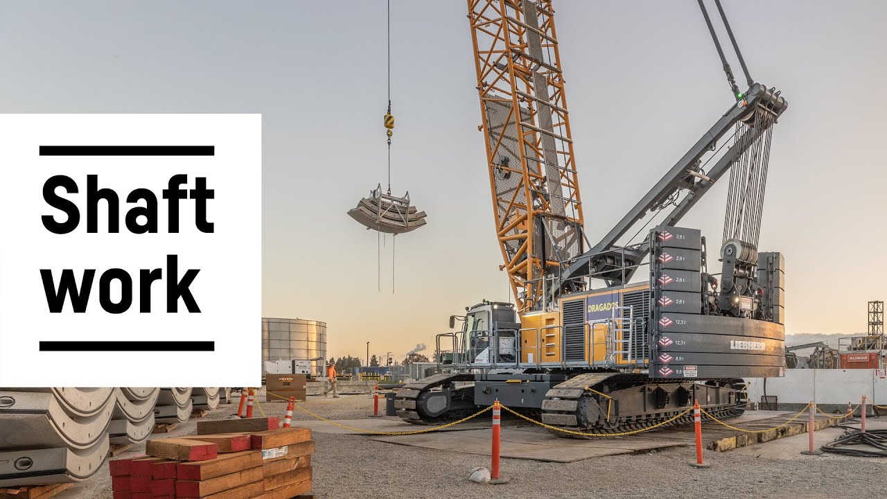 Liebherr – Shaft work
