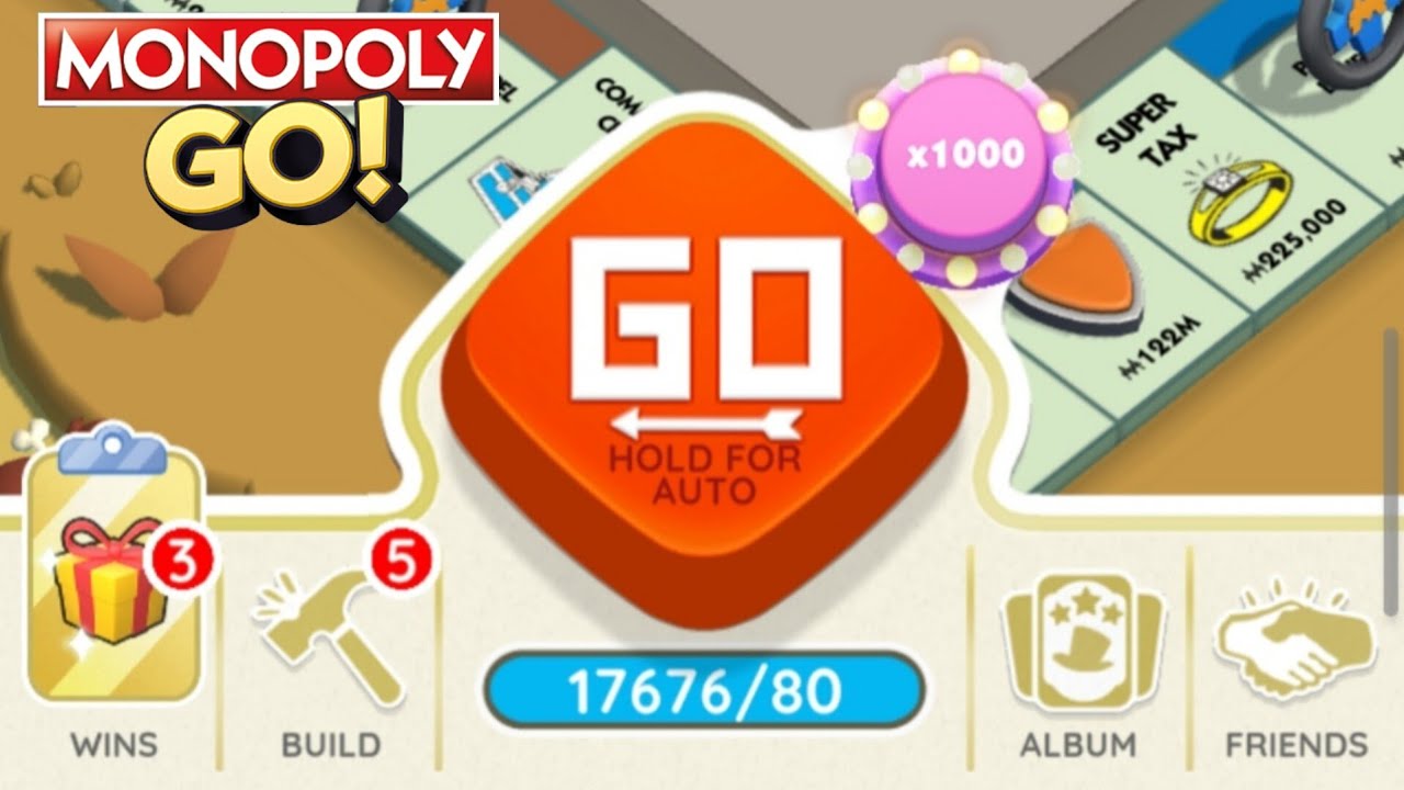 Monopoly Go: High Roll × 1000 - 20000 Dices Gameplay