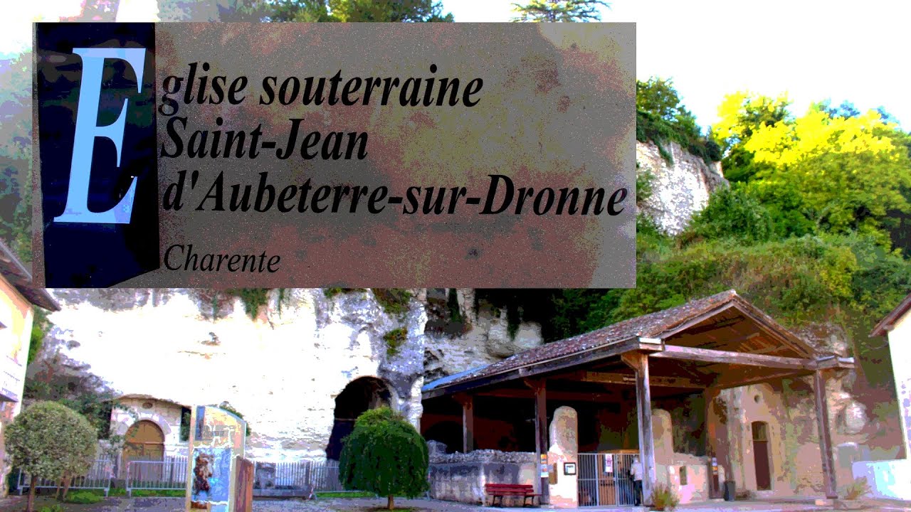 Eglise souterraine d'Aubeterre