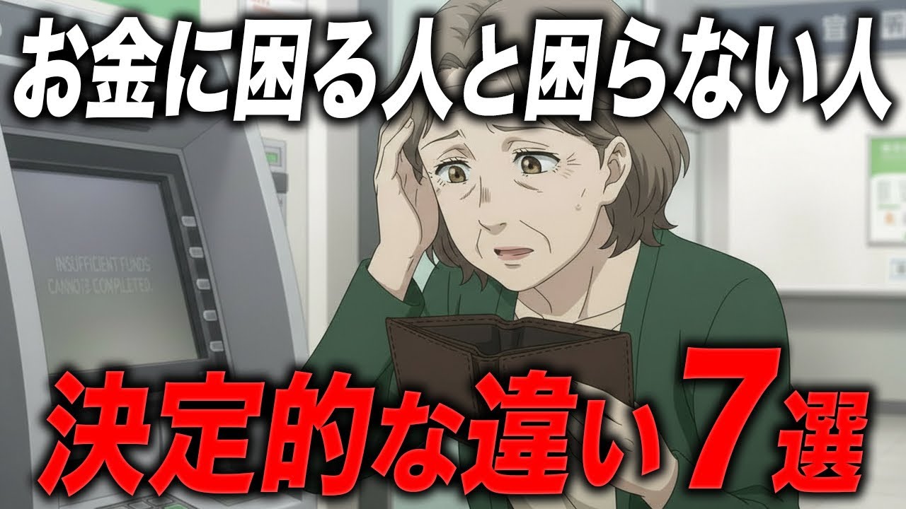 70代で『お金に困らない人』が絶対にやらないこと7選【老後資金】