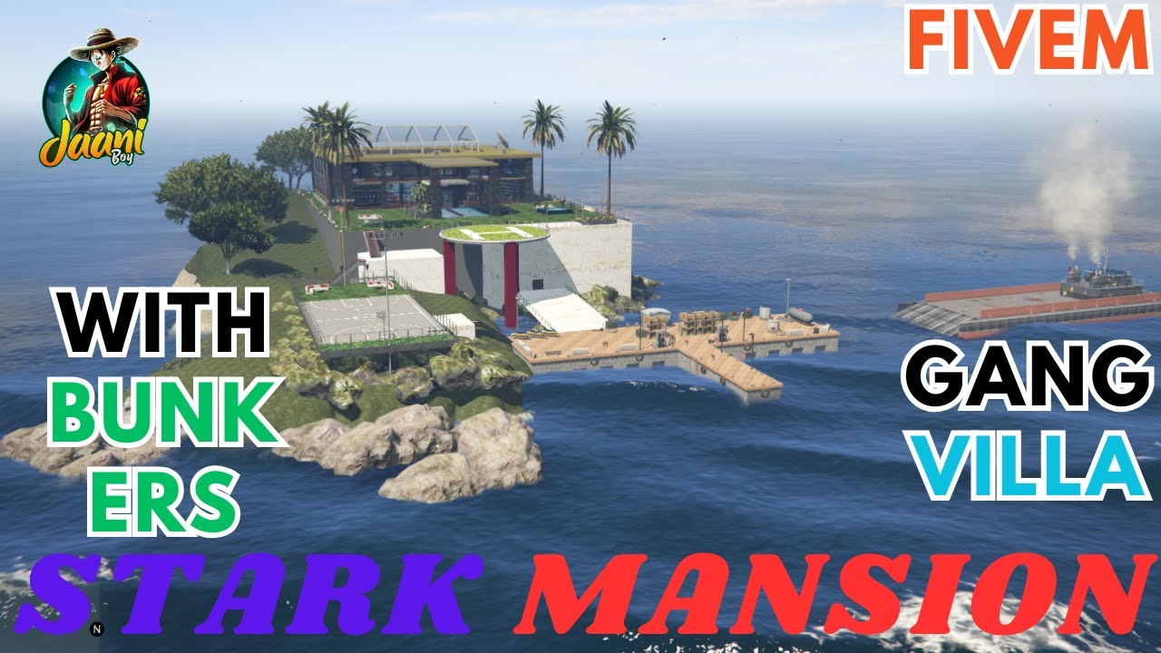 Fivem Gang House / Fivem Mafia Mansion / Ultra Modern Mansion