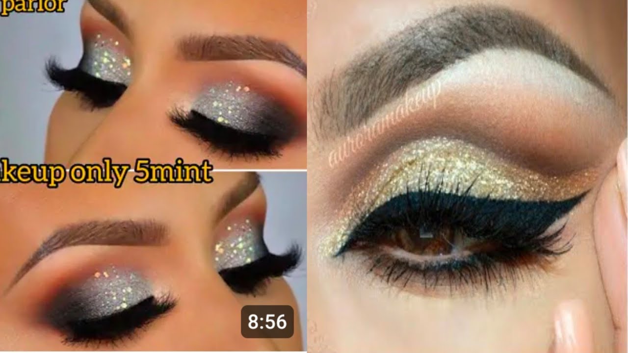 Easy valima eyes makeup tutorial step by step for beginners cutcreas golden natural makeup tutorial