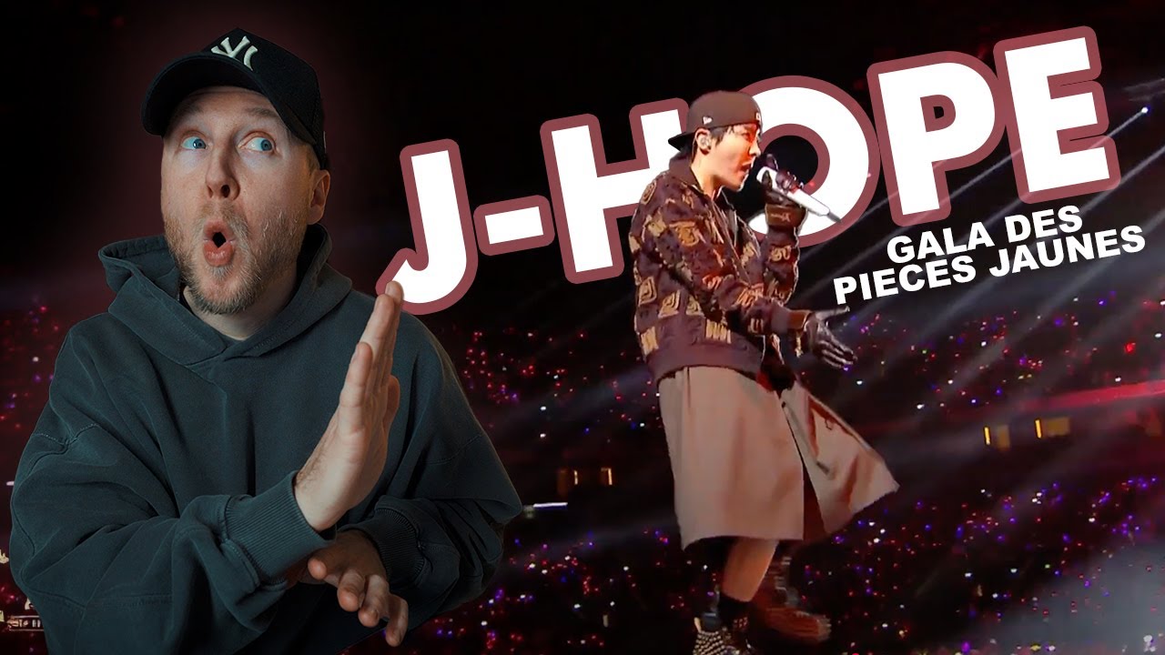 Singer Reacts to j-hope - Mic Drop, More, On the street… live au Gala des Pièces Jaunes 2025