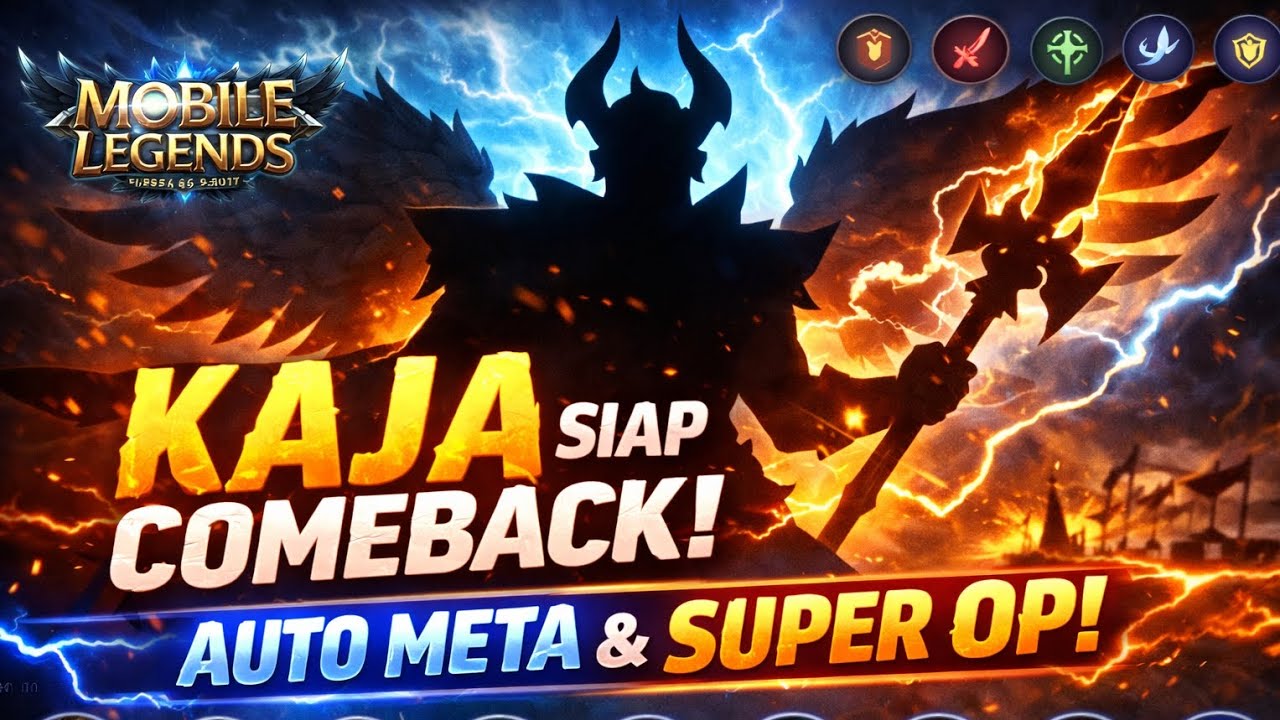 Kesalahan Pemain Kaja Yang Sering Terjadi (Wajib tau)  || Gameplay Kaja,Build Dan Emblem 2026
