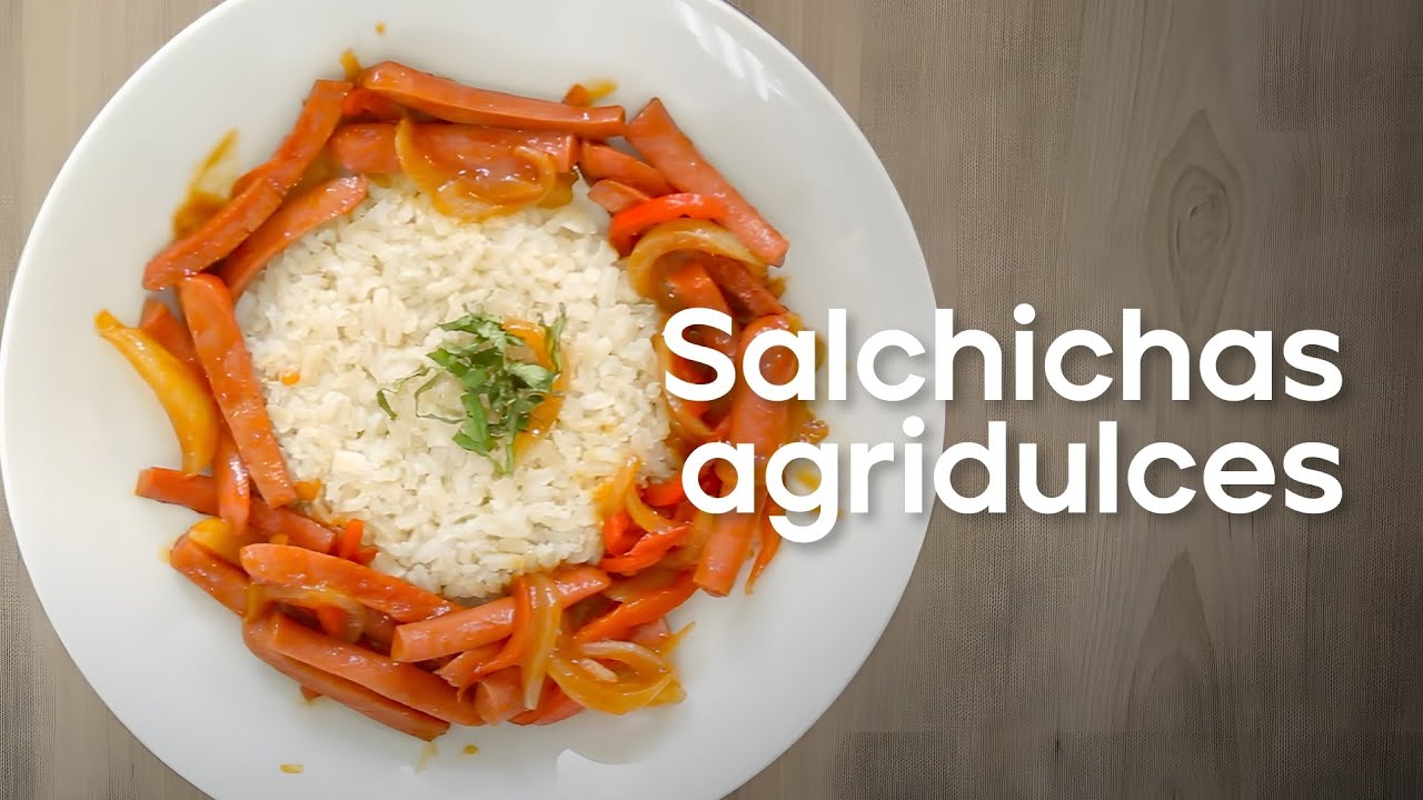 Salchichas Faz&aacute;n Agridulces.