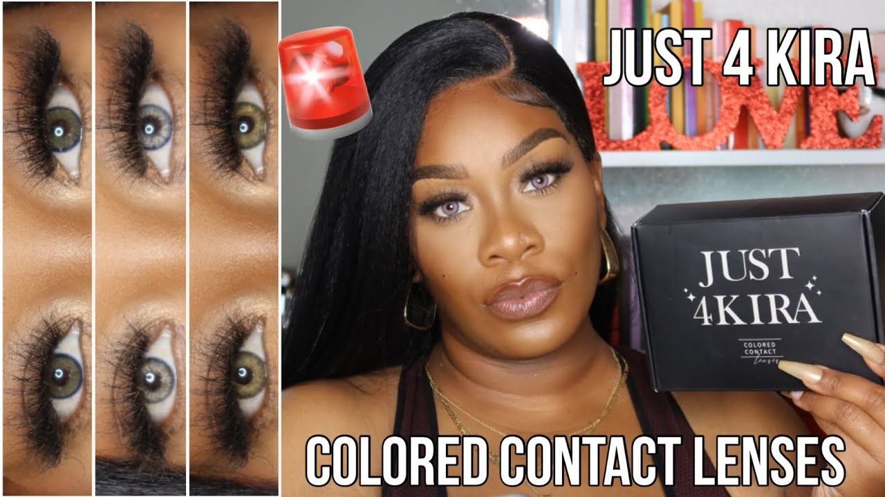 JUST 4 KIRA COLORED CONTACT LENSES 🚨 Must See  #just4kira_Zoe_  #Contactlenses #eyes