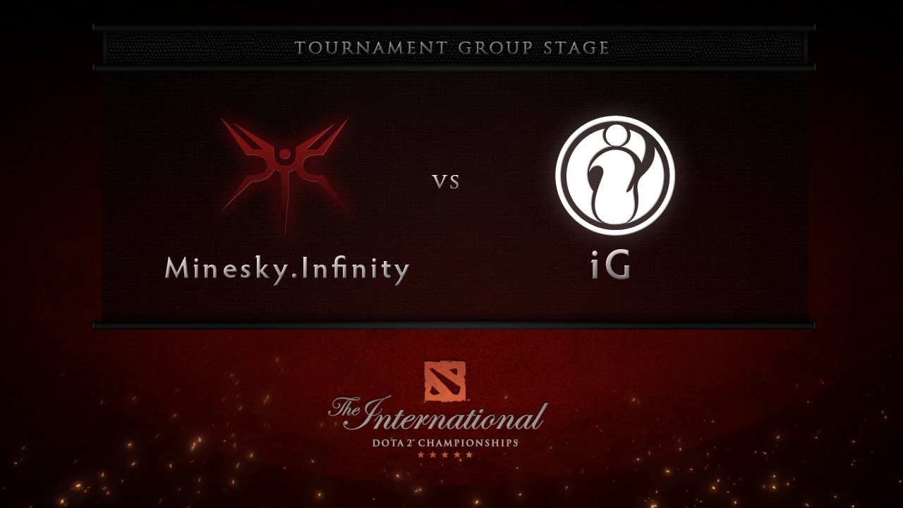 Mineski.Infinity vs iG  - Group Stage - Dota 2 International