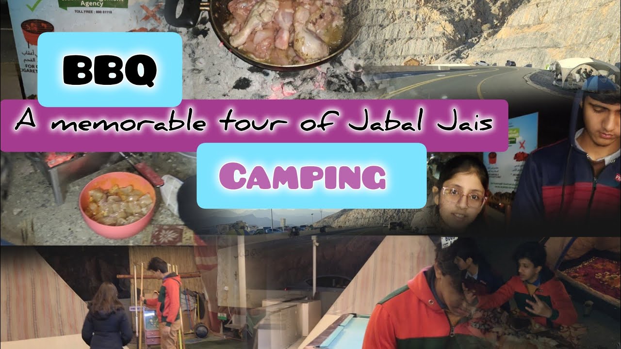 BBQ and Camping in lowest Temperature of JABAL JAIS #dailydosedeluxe0 #bbq #camping
