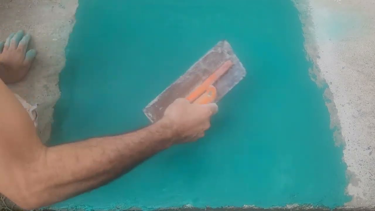 PISO PULIDO DE COLOR.