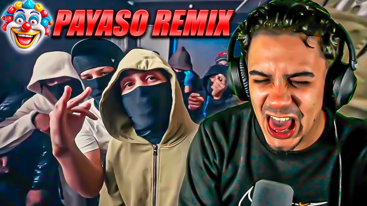 REACCION A PAYASO REMIX - MEMO ATR, TY KING, BABYLOCC, BLACKY DRIPPY (Video Oficial) #spanishdrill