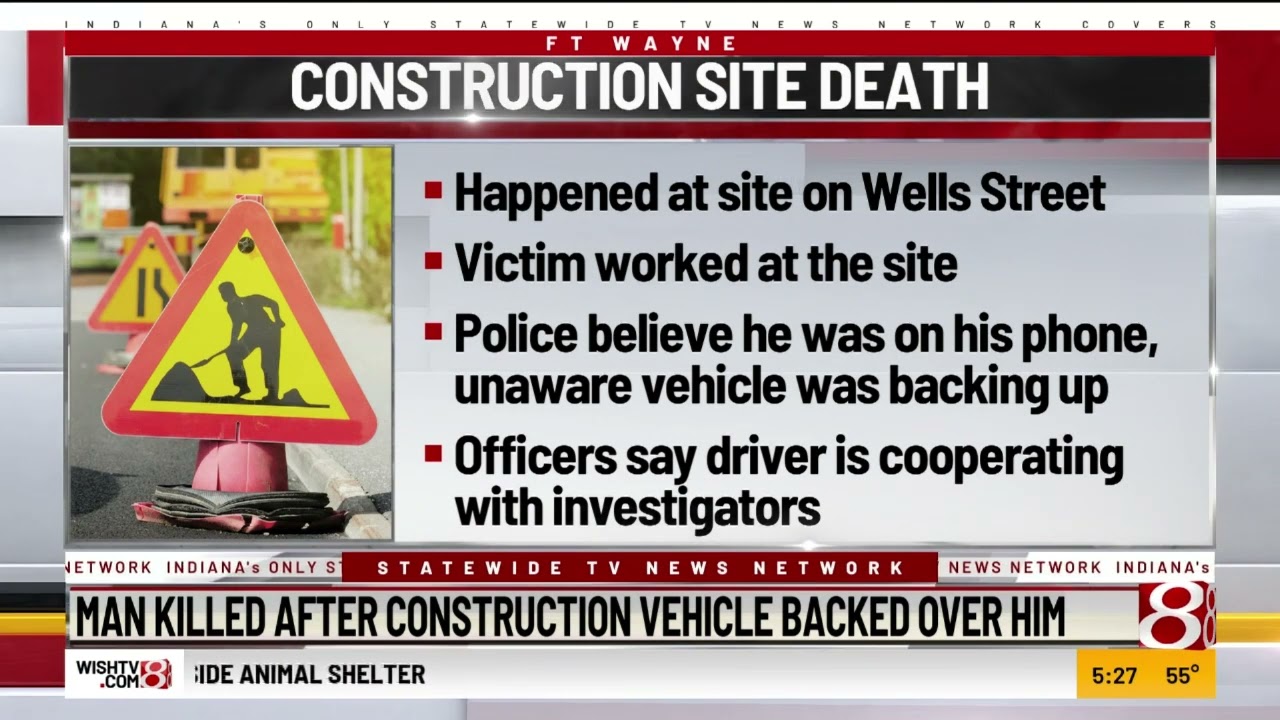 Construction worker dies in accident in Fort Wayne