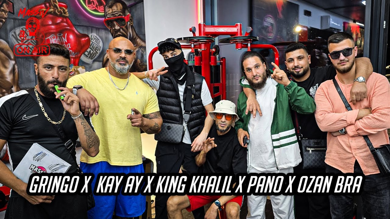 GRINGO x KAY AY x KING KHALIL x PANO & OZAN BRA! | #28 MASSIV ON AIR