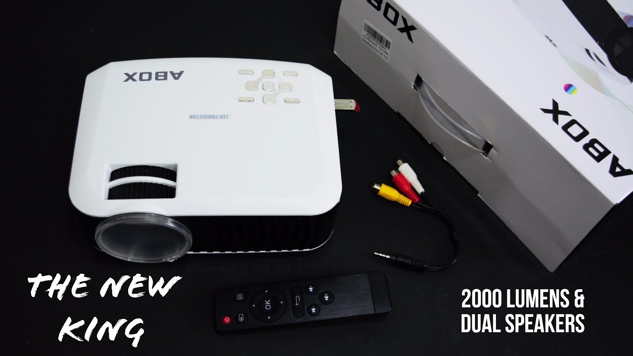 Best NEW Amazon Mini LED Projector - A BOX T22