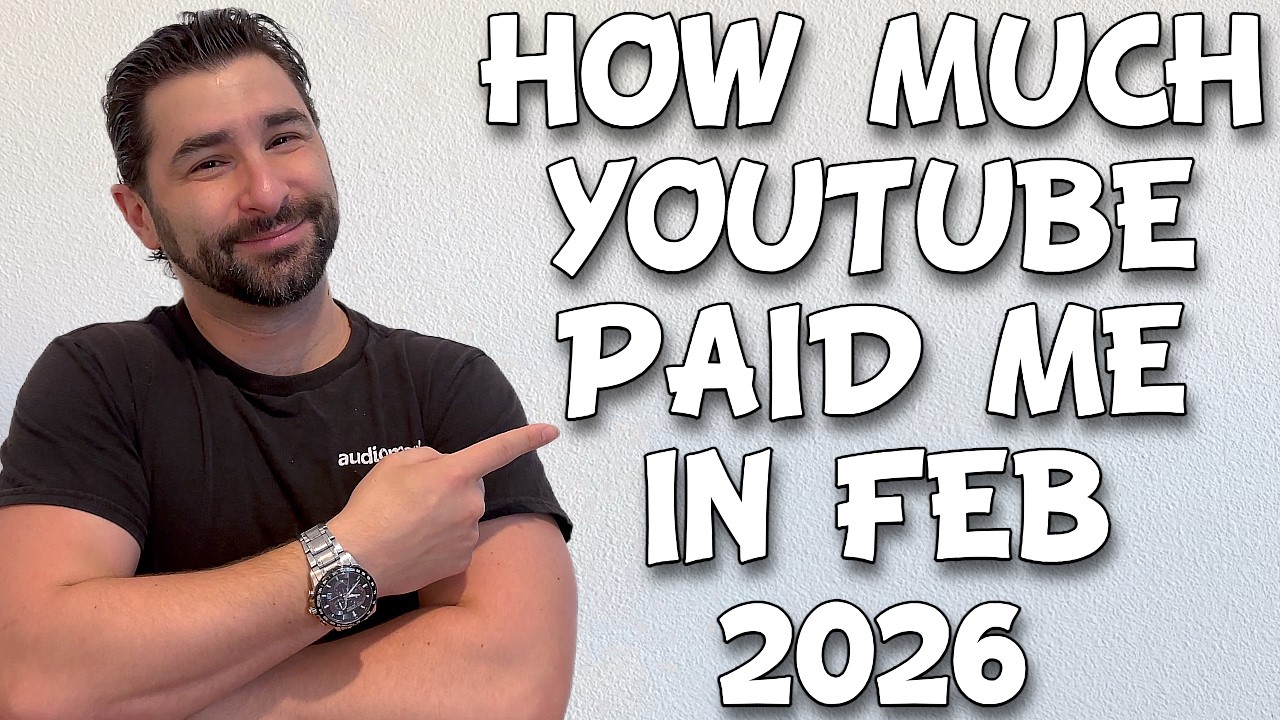 Сколько мне заплатил YouTube в феврале 2026 года