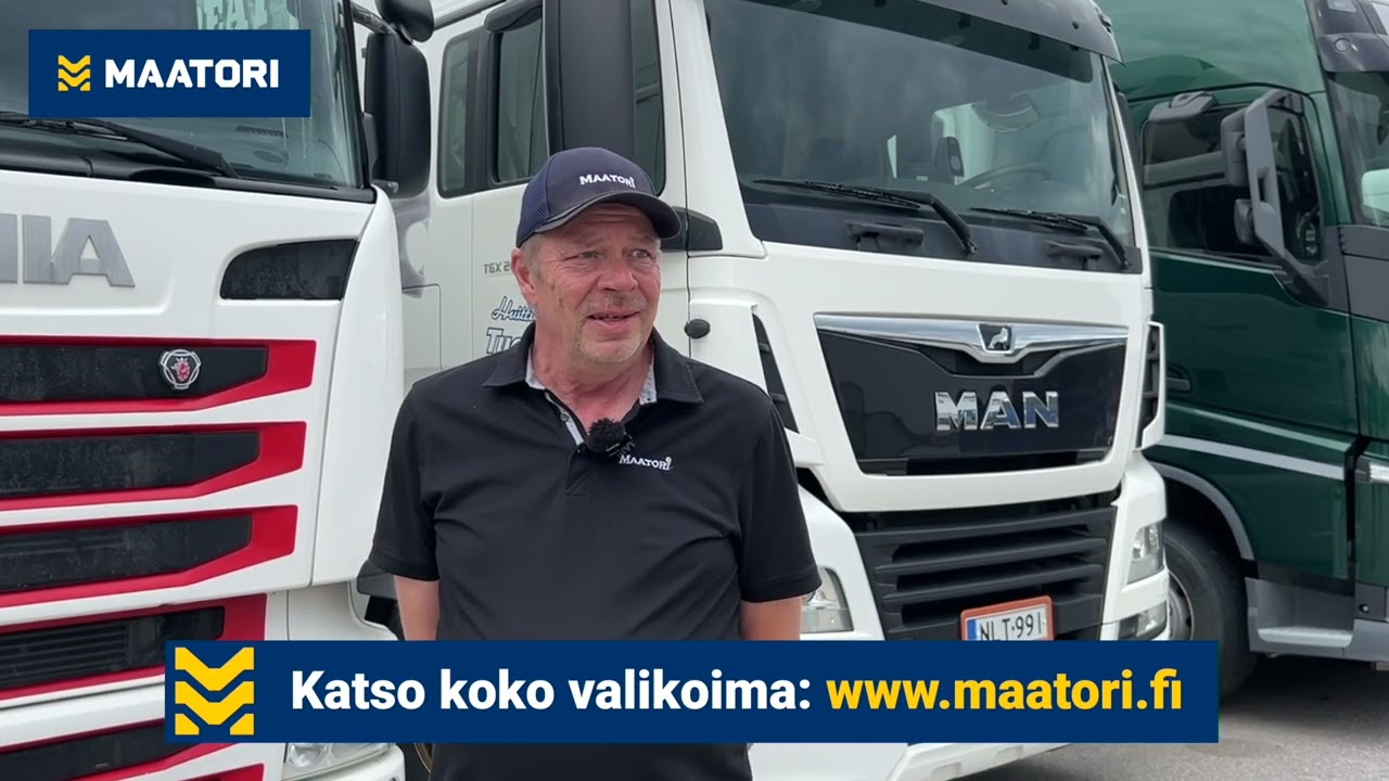 Esittelyss&auml; Maatorin myyntip&auml;&auml;llikk&ouml; Juha Tanner