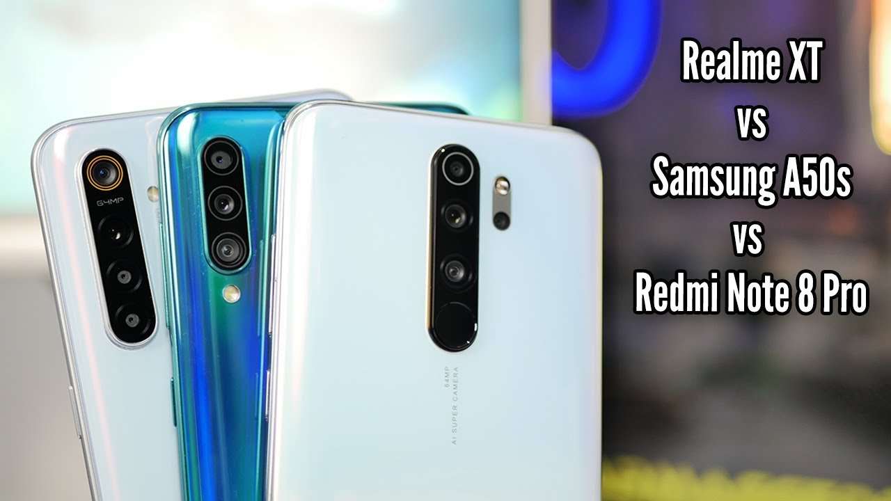Adu Kamera 3 Jutaan - Realme XT vs Samsung A50s vs Redmi Note 8 Pro!
