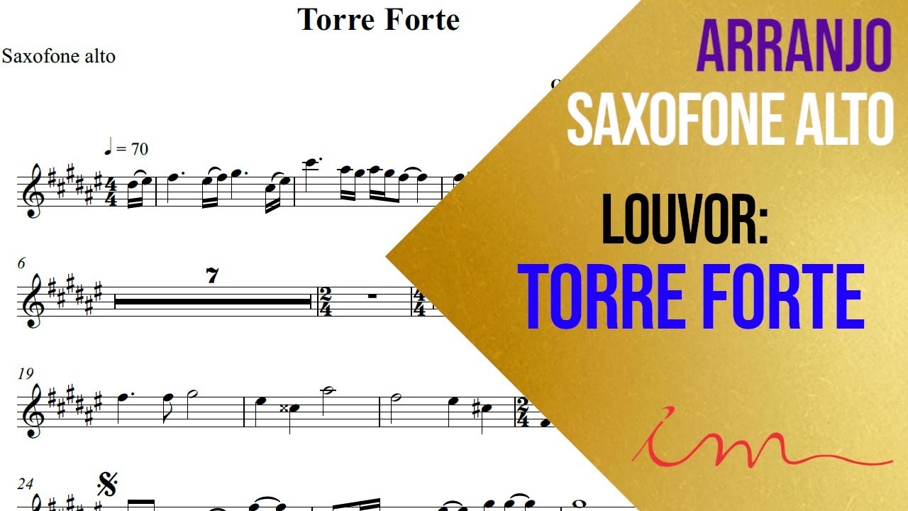 ARRANJO: Torre Forte - Saxofone Alto (ICM) 🎷