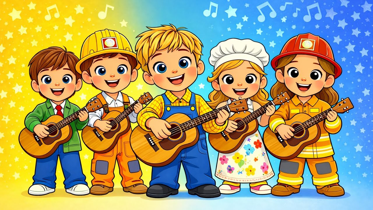 Песня про профессии 🎵 Для детей | Кем я стану?