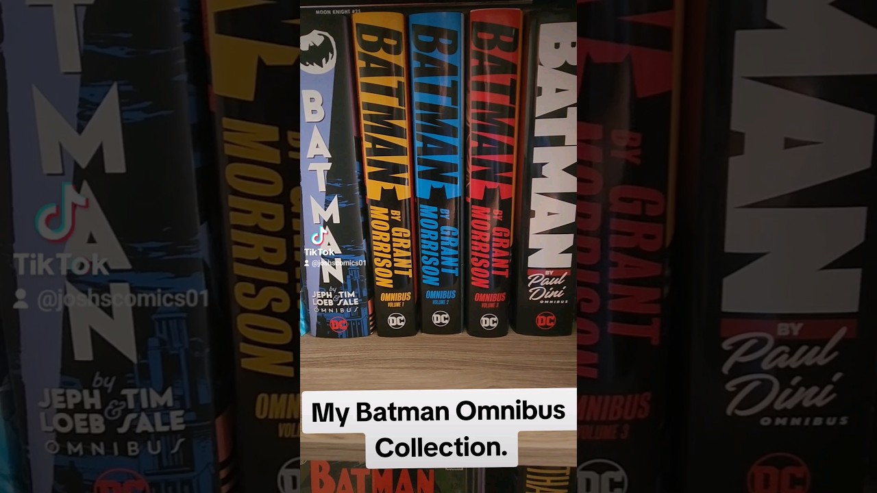 Batman Omnibus Collection #Batman #dccomics #comics #omnibus #omnibuscollection #omnibuscollector
