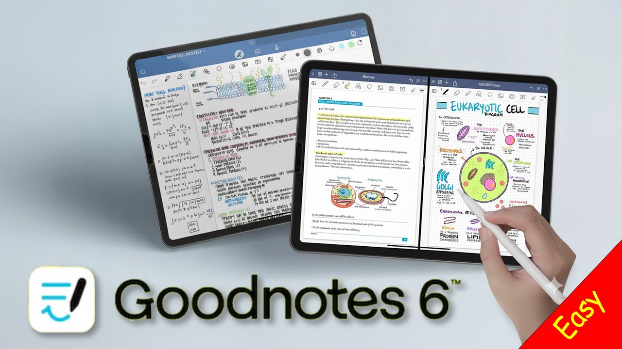 Лучшее студенческое приложение для iPad – GoodNotes 6: объяснение для начинающих (учебное пособие)