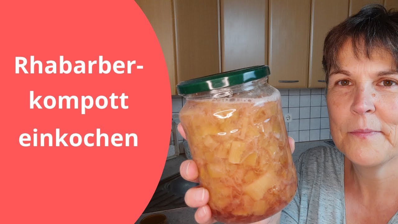 Aus dem Garten ins Glas: Rhabarberkompott einkochen