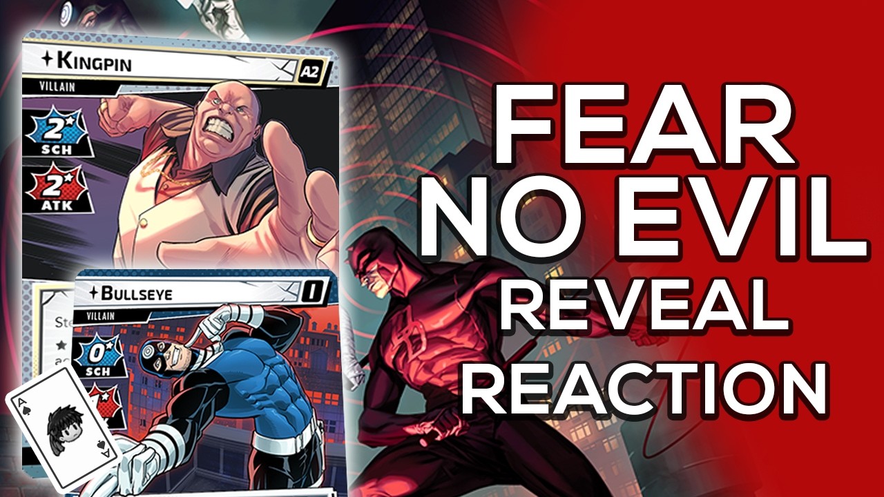 SIX SCENARIOS? MODULAR VILLAINS?  | Fear No Evil Expansion Box Reveal Reaction - Marvel Champions