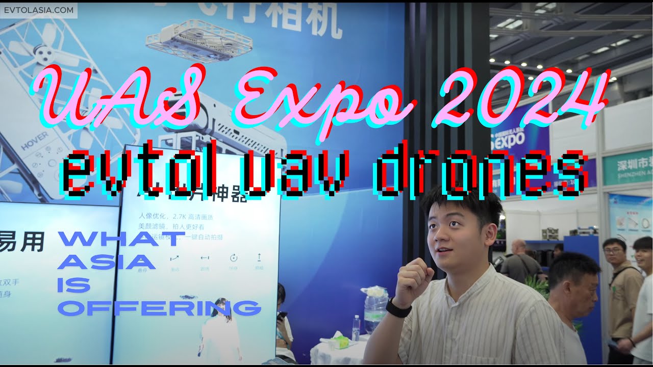 Exciting Discoveries at the UAS Expo 2024: eVTOLs, Quadcopters & More!