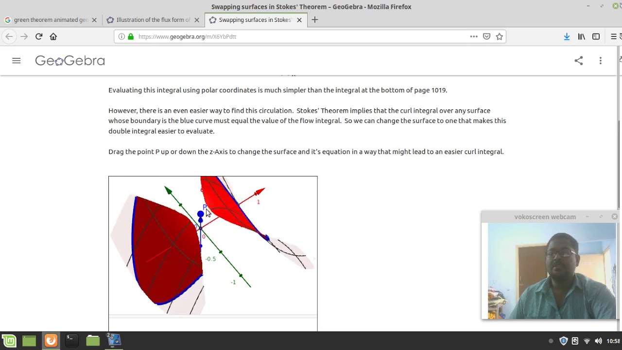 animated explanation of stokes and greens theorem MA6251 , MA8151 , MA6252