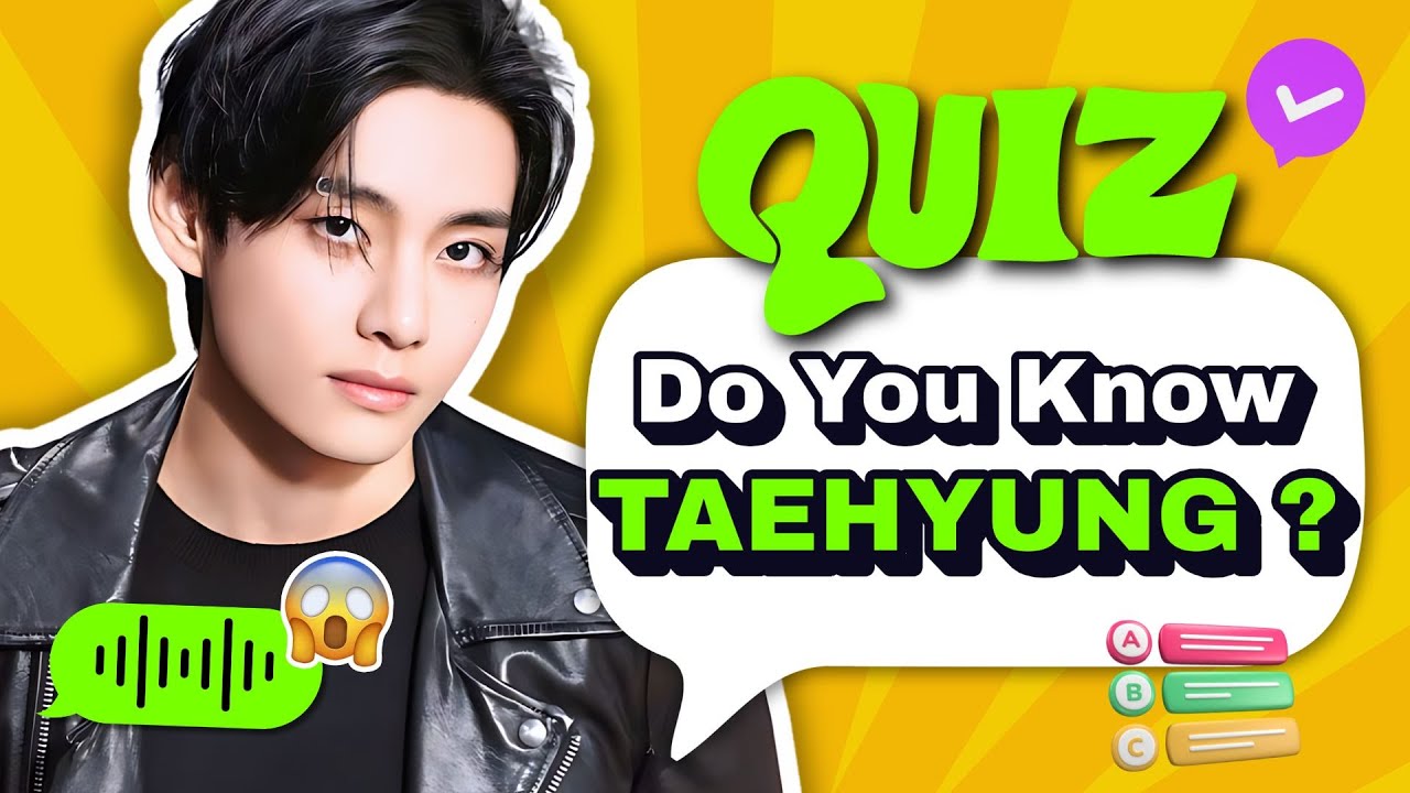 Тест на знание BTS V | Насколько хорошо вы ДЕЙСТВИТЕЛЬНО знаете Тэхёна?🤔