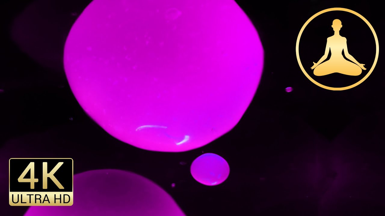 Mathmos Lava Lamp Violet/Magenta/Purple (Macro Shot in 4K/UHD)