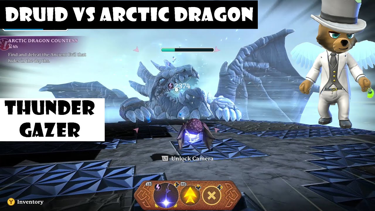 Portal Knights: Druid vs Arctic Dragon Countess - HARD MODE BOSS FIGHT - GUIDE - SOLO