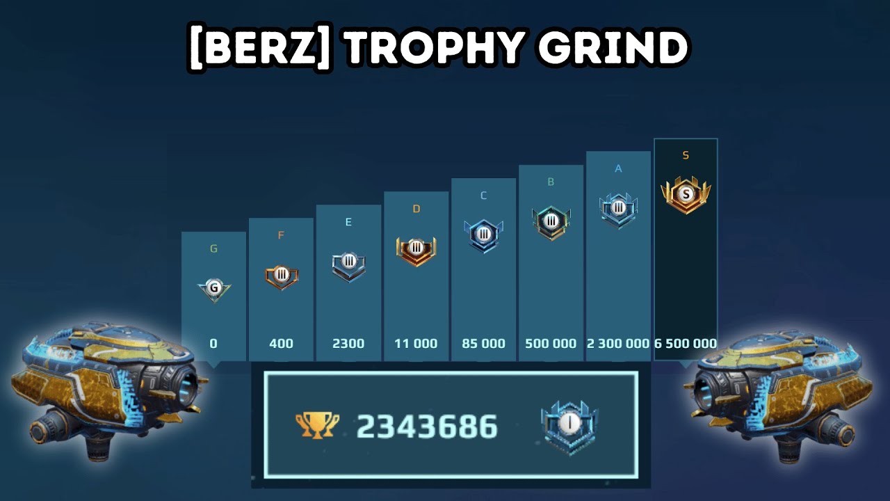 🔥 Trophy Grind |  Road to 2,310,000  in War Robots & HIPPO Giveaway
