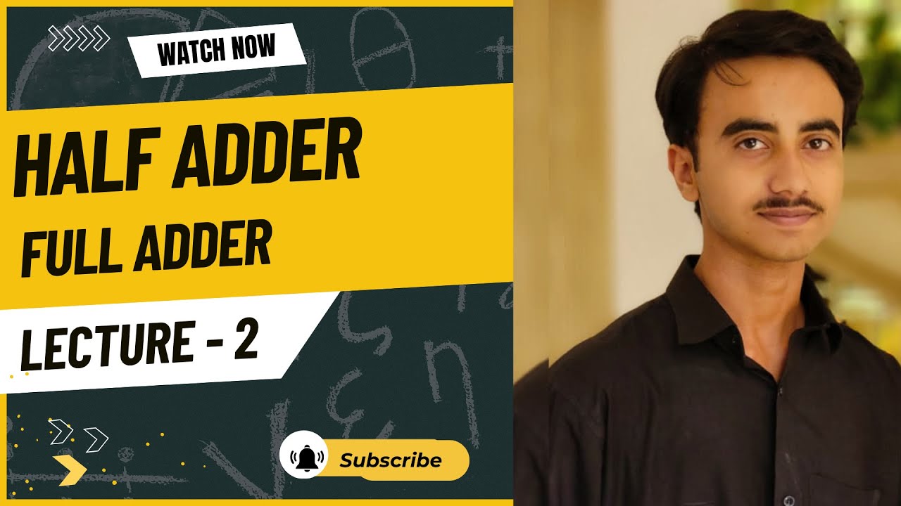 Half Adder_Full Adder | Truth Table and Logic Diagram