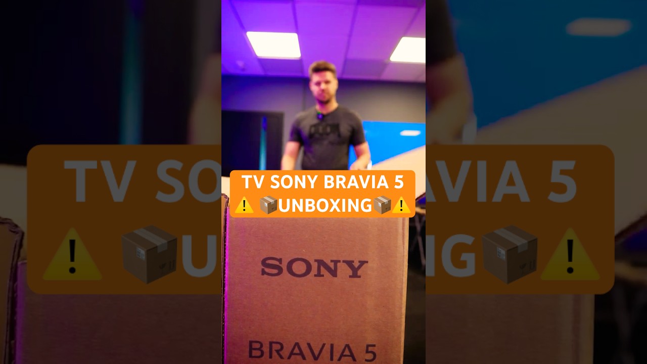 UNBOXING: SONY BRAVIA 5 2025! NOWY TV 4K MINI LED - NASTĘPCA WIELKIEGO X90L