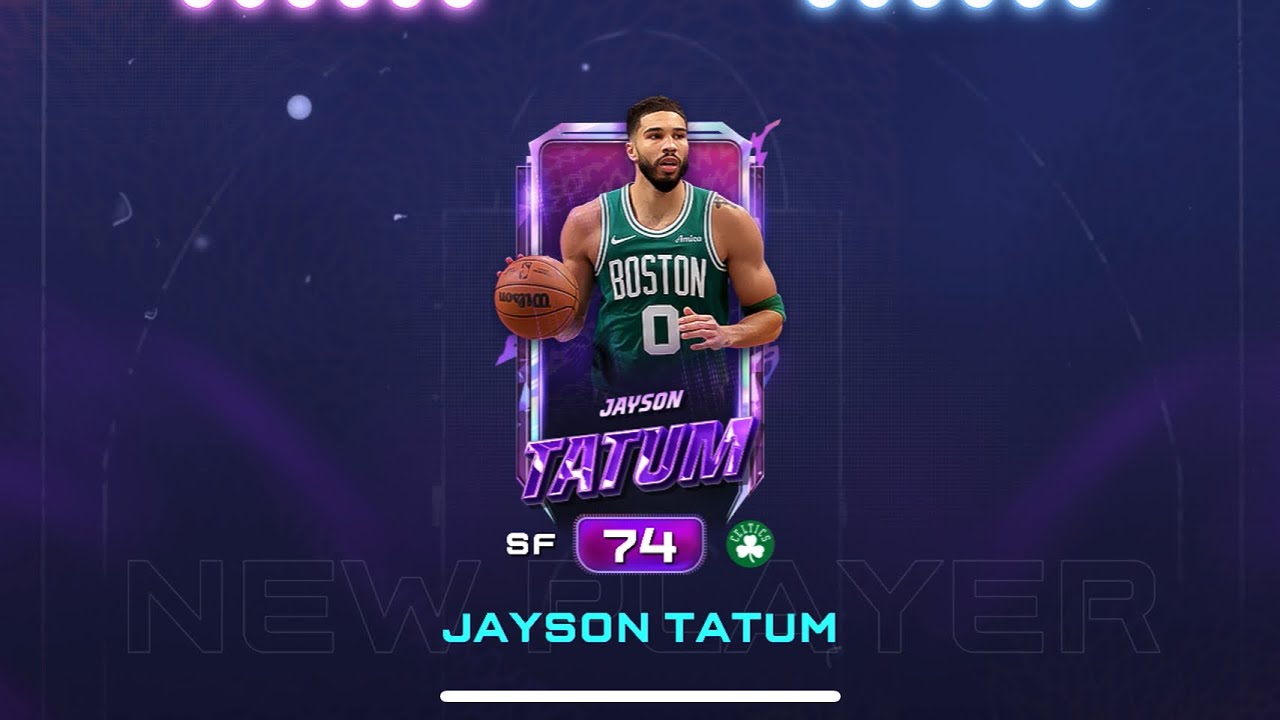 74 Jayson Tatum! NBA Live Mobile Beta Gameplay!