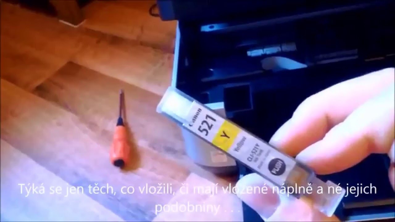 Jak na chybu B200 u Canonu - How to fix error B200 on Canon Pixma