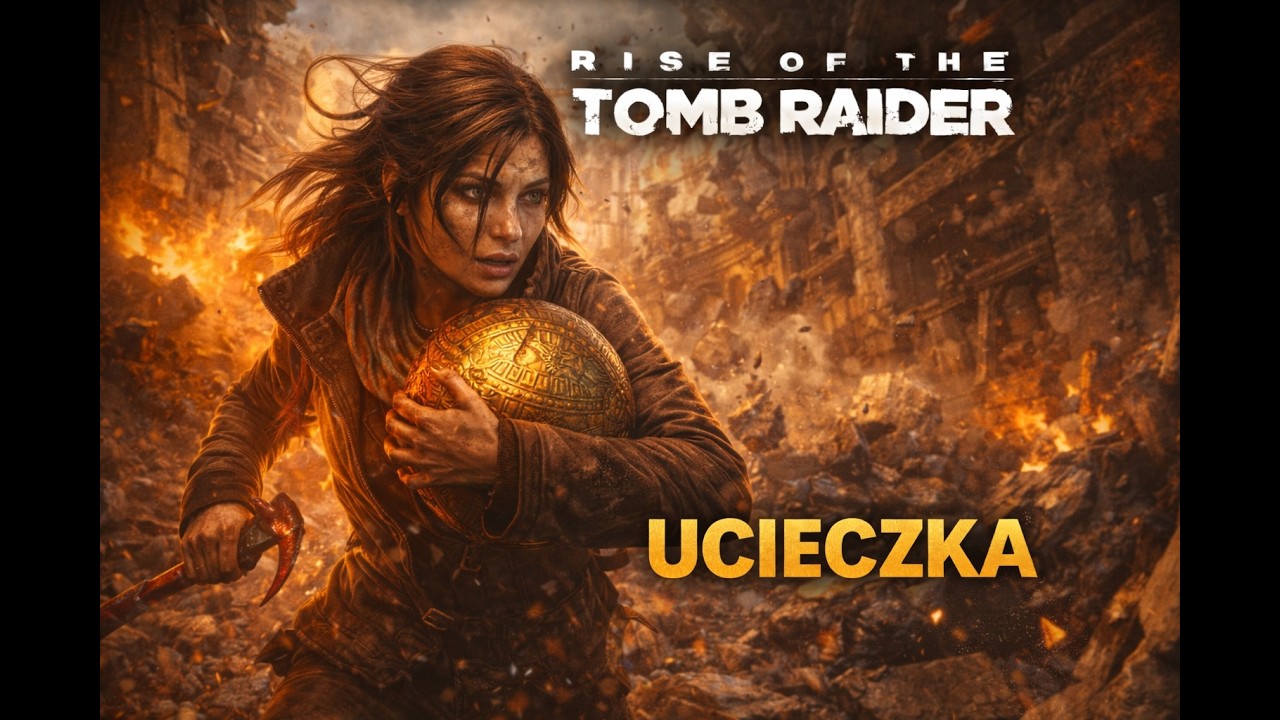 Ucieczka...RISE OF THE TOMB RAIDER Odcinek 9