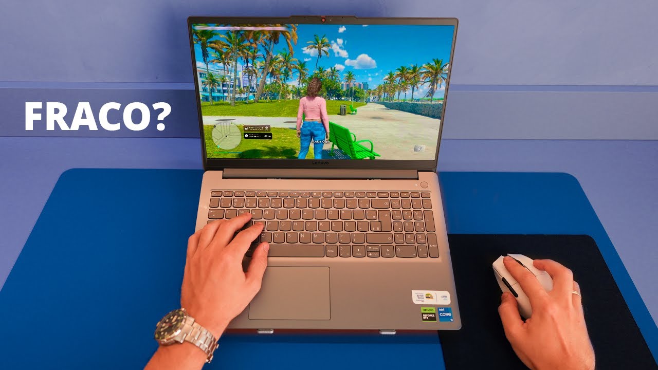 A REAL! Jogando no Notebook Lenovo LOQ Essential - POV