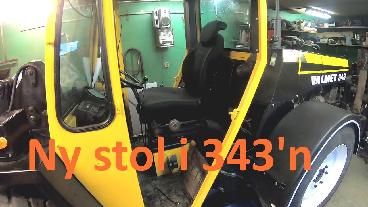 Valmet 343 får också ny stol
